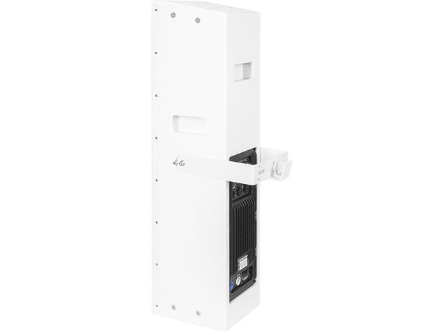 Sound Town High-Power Powered Column Line Array Speaker with 4x6.5-Inch Woofers, Dual Compression Drivers, Class-D w/DSP, TWS, Birch Plywood, Wall...