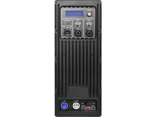 Sound Town High-Power Powered Column Line Array Speaker with 6x5-Inch Woofers, Dual Compression Drivers, Class-D w/DSP, TWS, Birch Plywood, Wall...