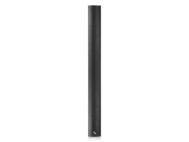 Sound Town Weather-Resistant Compact Aluminum Line Array Column Speaker with Wall Mount Bracket, 10 x 3 Woofers, 6 x 1.2 Dome Tweeters, Black, for...