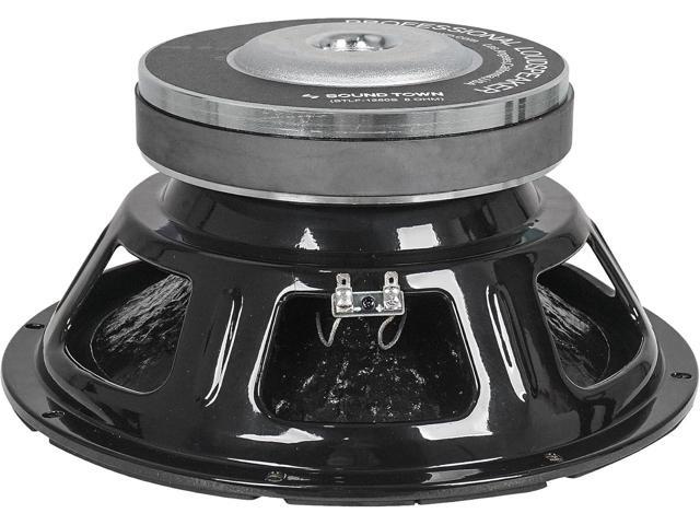 Sound Town 12” 350W Steel Frame Raw Subwoofer (Low Frequency Driver) w/ 3 Voice Coil 80 oz Magnet Replacement Woofer for PA/DJ Speaker Subwoofer Cabinets (STLF-1280S) - image 2