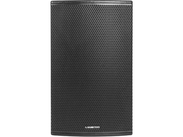 Sound Town CARME Series 15' 900W 2-Way Professional PA DJ Speaker, Black with Titanium Driver, Birch Plywood for Installation, Live Sound, Karaoke,...