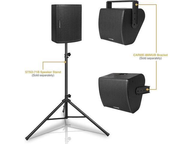 Sound Town CARME Series 8 Multipurpose Loudspeaker/Monitor with Coaxial Compression Driver Birch Plywood for Installation Live Sound Karaoke Bar Church Black (CARME-8MM) - image 6