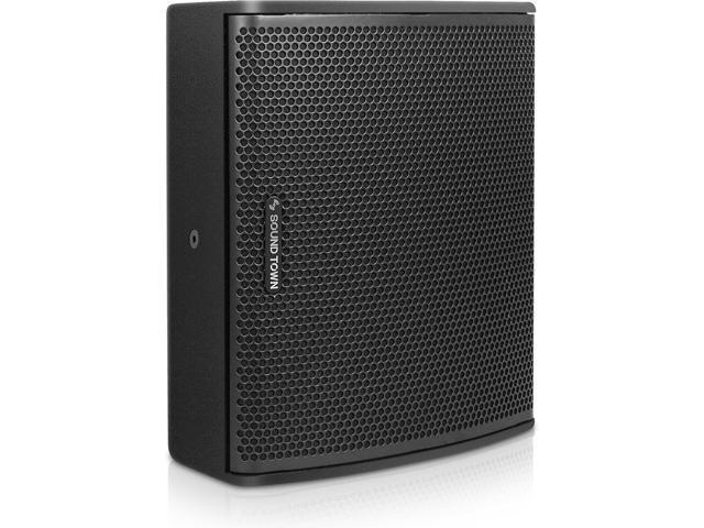 Sound Town CARME Series 8 Multipurpose Loudspeaker/Monitor with Coaxial Compression Driver Birch Plywood for Installation Live Sound Karaoke Bar Church Black (CARME-8MM) - image 3