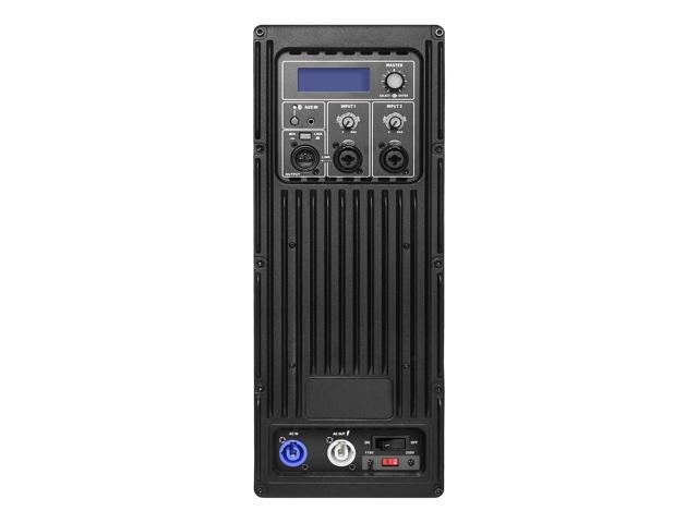 Sound Town Oberon Series Black 2-Channel 1400W Portable PA System - image 7