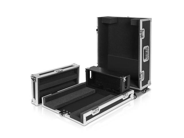 Sound Town ATA Plywood Mixer Case with Interior Foam Protection, Dog House and Caster wheels for Midas M32R Mixer Console (STRC-M32RDH)