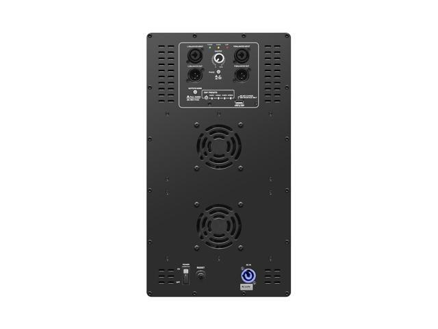 Sound Town ZETHUS Series Dual 18 Powered 3200W Line Array Subwoofer w/DSP, 2-Channel Class-D Amplifier, Birch Plywood, Black (ZETHUS-218SPW)