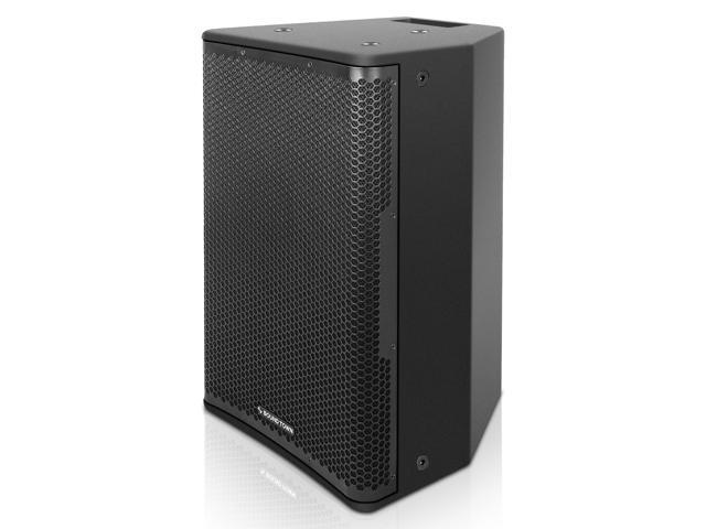 Sound Town Oberon Series 12' 1200W Powered PA/DJ Speaker with 2-Channel Mixer and Onboard DSP, TWS Bluetooth, Plywood, Black (OBERON-112PW)