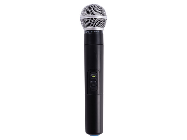 Sound Town SWM10-U2HH Professional Dual-Channel UHF Wireless Microphone System with 2 Handheld Mics, for Church, Business Meeting, Outdoor Wedding...