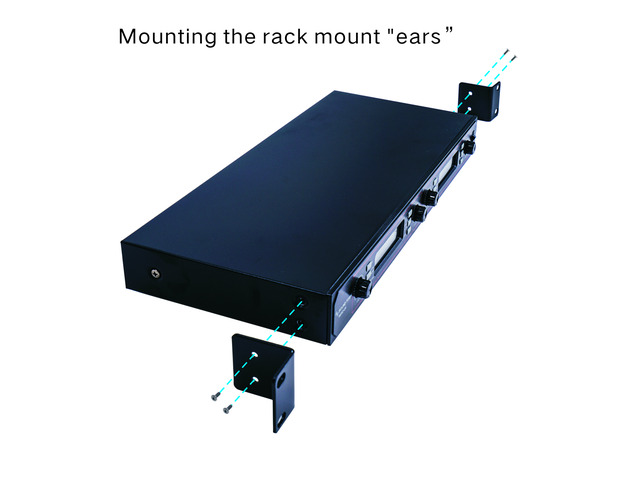 Sound Town 200-Channel Rack Mountable Professional UHF Wireless Microphone System with Metal Receiver, 4 Lavalier Mics, 4 Bodypack Transmitters...