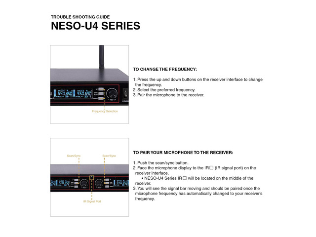 Sound Town 200-Channel Rack Mountable Professional UHF Wireless Microphone System with Metal Receiver, 4 Lavalier Mics, 4 Bodypack Transmitters...