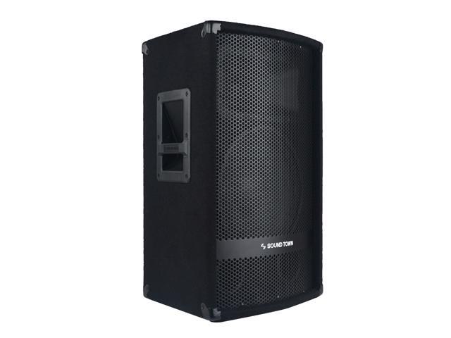 Sound Town 2-Pack 12' 1200W 2-Way Full-range Passive DJ PA Pro Audio Speaker with Compression Driver for Live Sound, Karaoke, Bar, Church...