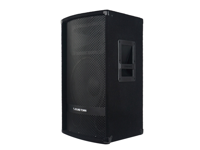 Sound Town 2-Pack 12' 1200W 2-Way Full-range Passive DJ PA Pro Audio Speaker with Compression Driver for Live Sound, Karaoke, Bar, Church...
