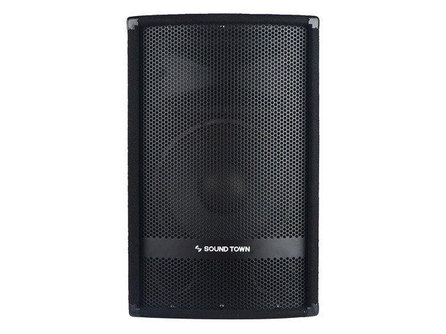 Sound Town 2-Pack 12' 1200W 2-Way Full-range Passive DJ PA Pro Audio Speaker with Compression Driver for Live Sound, Karaoke, Bar, Church...