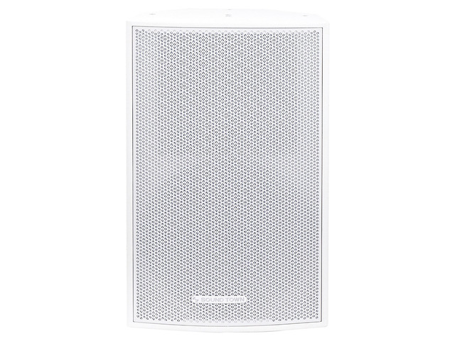 Sound Town CARME Series 15' 800W 2-Way Professional PA DJ Speaker, White with Compression Driver for Installation, Live Sound, Karaoke, Bar, Church