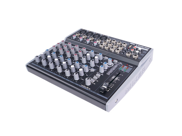 Sound Town Professional 12-Channel Audio Mixer with USB interface, Recording, EQ, Bluetooth, DSP and 48V Phantom (TRITON-A12BD)