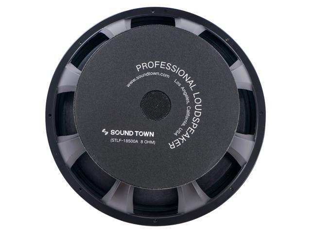 Sound Town 18 Cast Aluminum Frame High-Power Raw Woofer Speaker 1000 Watts Pro Audio PA DJ Replacement Subwoofer Low Frequency Driver (STLF-18500A) - image 3