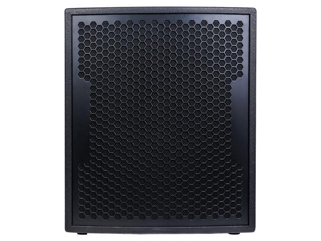 Sound Town 2-Pack 15 3200 Watts Powered PA DJ Subwoofers with Speaker Outputs Plywood Enclosure and Wheels Black (CARPO-15SPW-PAIR) - image 2