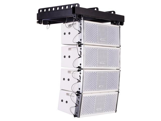 Sound Town ZETHUS Series 2 X 5 Line Array Loudspeaker System with Titanium Compression Driver White (ZETHUS-205WV2) - image 5