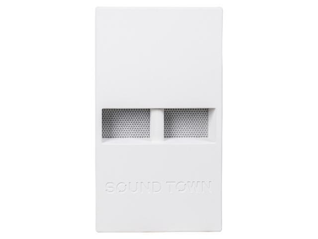 Sound Town 2-Pack 12 800 Watts Powered PA DJ Subwoofers with Folded Horn Design Birch Plywood White (CARME-112SWPW-PAIR) - image 3