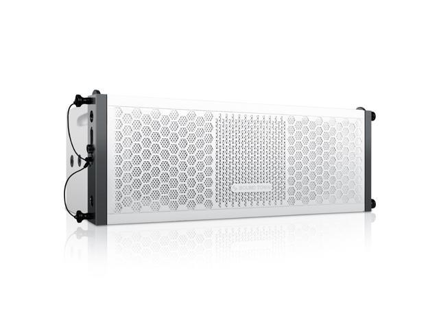 Sound Town ZETHUS Series Line Array Speaker System with Four White Compact 2 X 5-inch Line Array Speakers White - image 3