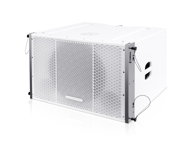 Sound Town ZETHUS Series 15 1000W Powered Line Array Subwoofer, White (ZETHUS-115SWPW)