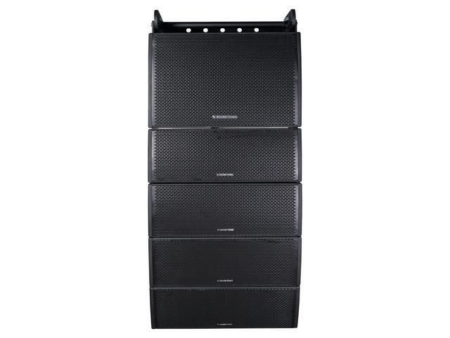 Sound Town All-Weather Line Array System with 15-inch Water-Resistant Line Array Subwoofer Four Compact Dual 8-inch Line Array PA Speakers Full Range/Bi-amp Switchable Black (ZETHUS-IP115S208X4) - image 2