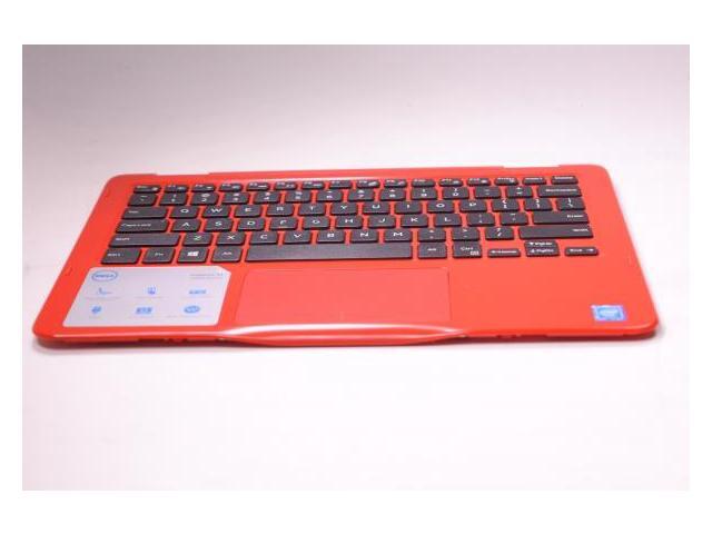 C7C8P Dell Palmrest Touchpad & Red Keyboard I3168-0027RED 11-3168 i3169