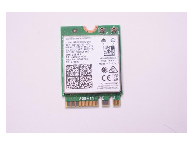 01AX704 Lenovo Wireless Card 80VE000CUS 80X6002JUS 720-15IKB 81CT0008US