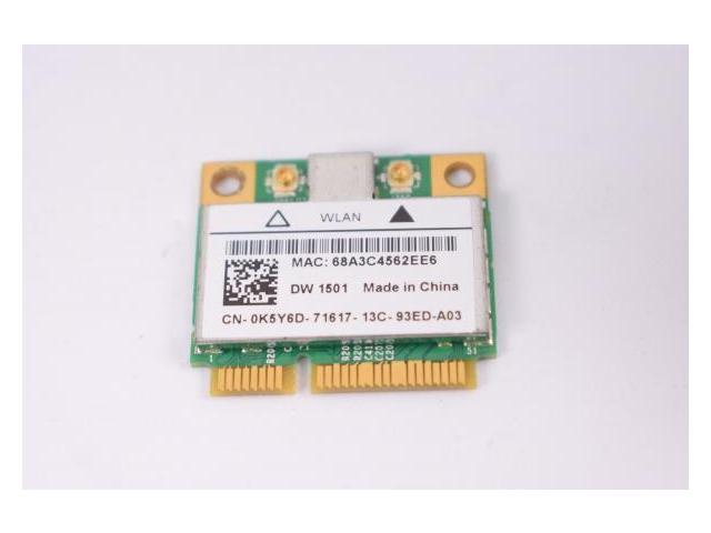 Genuine OEM Dell Vostro 3700 Series Broadcom Wireless Wifi Card Mini PCI DW1501 K5Y6D