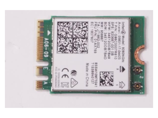 01AX769 Lenovo Wireless Card 81C4000HUS Yoga C930-13ikb