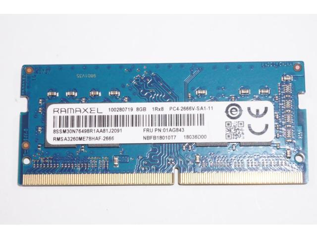 RMSA3260ME78HAF-2666 Ramaxel 8gb Pc4-2666 So-Dimm Memory