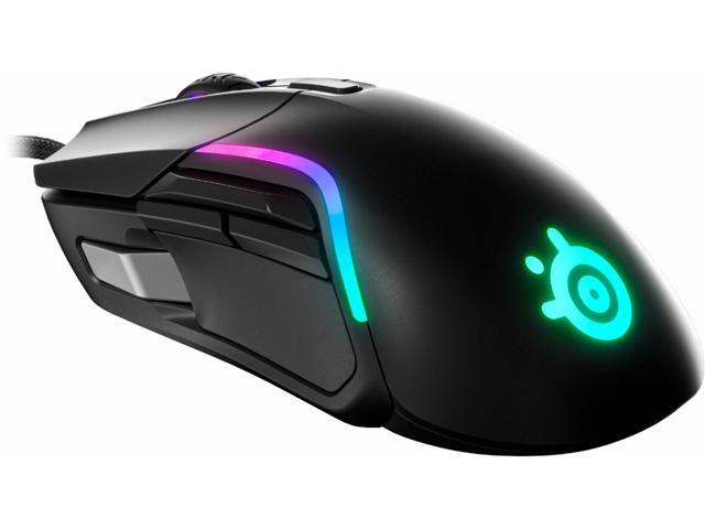 SteelSeries - Rival 5 Wired Optical Gaming Mouse with RGB Lighting - Wired - Black - image 8
