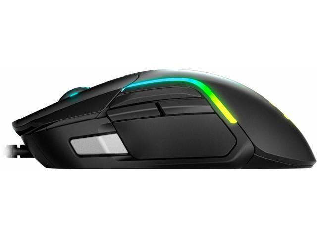 SteelSeries - Rival 5 Wired Optical Gaming Mouse with RGB Lighting - Wired - Black - image 9