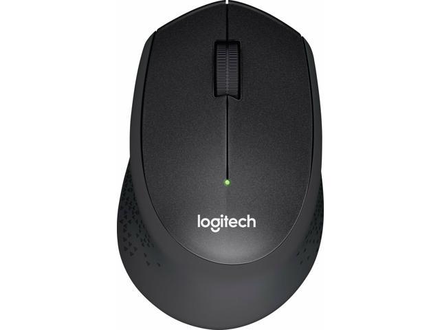 Logitech - M330 SILENT PLUS Wireless Optical Mouse with USB Nano Receiver - Black