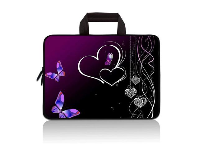 14 15 15.4 15.6 Inch Laptop Handle Bag Computer Protect Case Pouch Holder Notebook Sleeve Neoprene Cover Soft Carrying Travel For Dell Lenovo.
