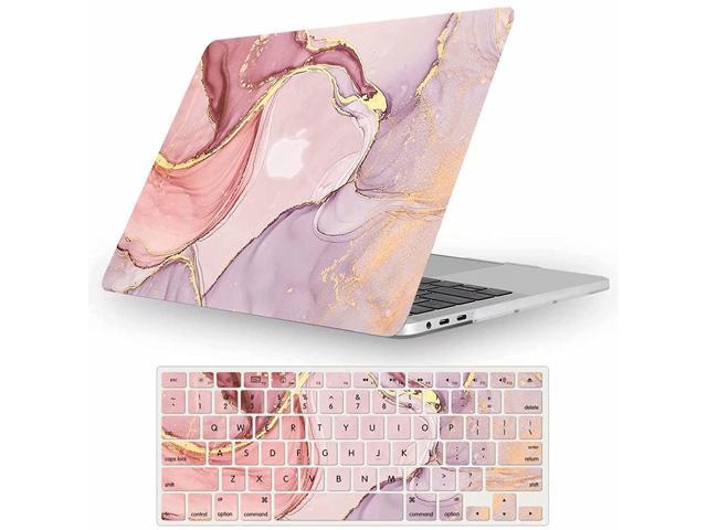 Case Compatible With Macbook Pro 15 Inch With Touch Bar, Slim Rubberized Hard Plastic Case Cover Shock Proof Protective Case With Keyboard Cover.