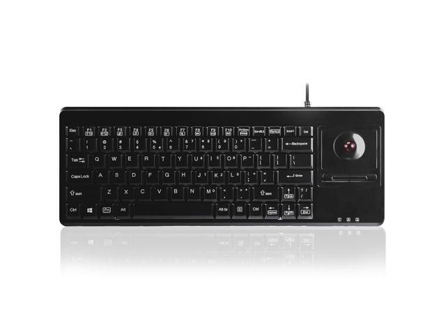 Periboard-515H Plus Us, Keyboard With Touchpad - Wired Usb Connector With 2Xusb Hub - 14.57X5.39X1.02 Inch Dimension - Fit With Professional Or.