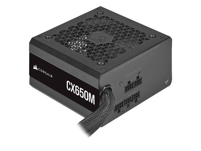 CORSAIR - CX-M Series CX650M Semi-Modular Low-Noise ATX Power Supply - Black - image 5