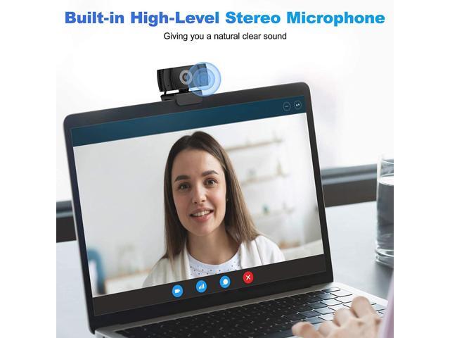 Webcam with Microphone, Wansview Autofocus HD 1080P USB PC Web Camera with Privacy Cover for Laptop Computer Desktop, for Live Streaming, Zoom,...
