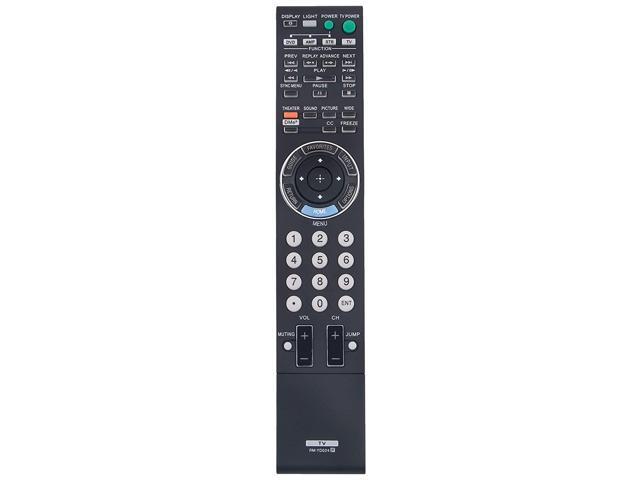 Rm-Yd024 Replaced Remote Fit For Sony Bravia Tv Kdl-40Vl160 Kdl-46Z4110 Kdl-52Xbr7 Kdl-55Xbr8 Kdl-70Xbr7 Klv-40Z410A Klv-46Z410A Kdl-40Xbr7...