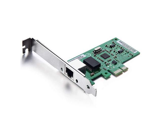 1G Gigabit Ct Desktop Pci-E Network Adapter (Nic) For Intel 82574L Chip, Single Copper Rj45 Port, Pci-E X1, Compare To Intel Expi9301Ct /.