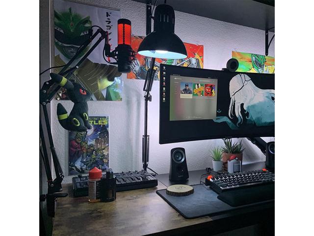 Boom Arm For Hyperx Quadcast Microphone, Adjustable Suspension Mic Scissor Stand, For Studio Recording & Broadcasting Compatible With Hyper X Quad...