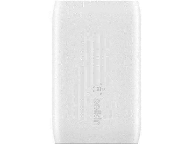 NEW Belkin WCB007DQ1MWH-B5 Dual Wall Charger with PPS + USB-C Cable Connector -