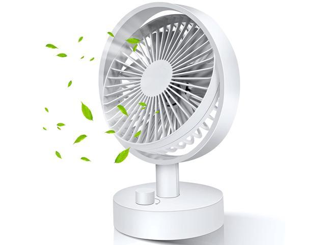 Usb Desk Fan, 6.6-Inch Personal Desktop Table Fan With Strong Wind, Quiet Operation Portable Mini Fan For Home Office Bedroom Table And Desktop White photo