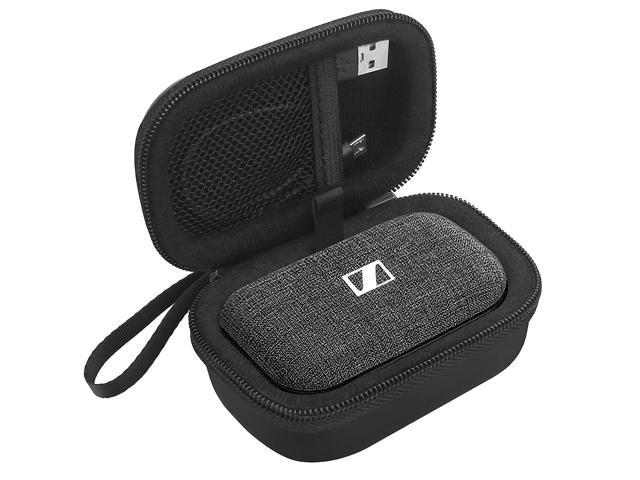 Zell ZE-EH-0297 Hard Carrying Case For Momentum True Wireless 3 / 2 / 1 Bluetooth In-Ear Headphones Consumer Audio Noise Cancellation Earbuds, Mesh. photo