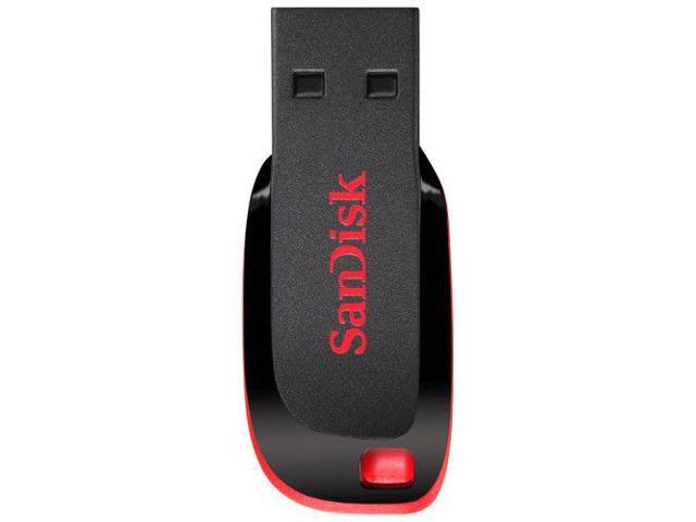 SanDisk 16GB Cruzer Blade SDCZ50-016G-B35 USB 2.0 Flash Drive