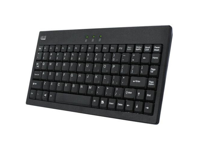 NEW Adesso AKB-110B EasyTouch Mini Keyboard Black AKB110B