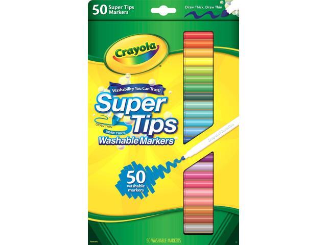 Crayola Llc Formerly Binney & Smith BIN585050 Washable Markers 50Ct Super Tips
