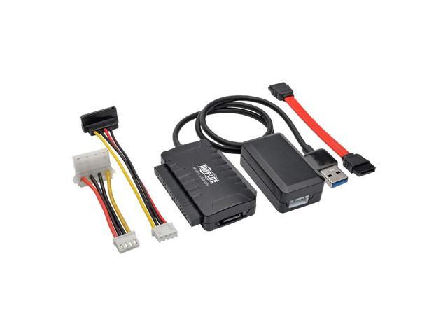 Usb 3.0 Superspeed To Sata/Ide Adapter With Built-In Usb Cable 2.5In/3.5In/5.25In Hard Drives (U338-06N)