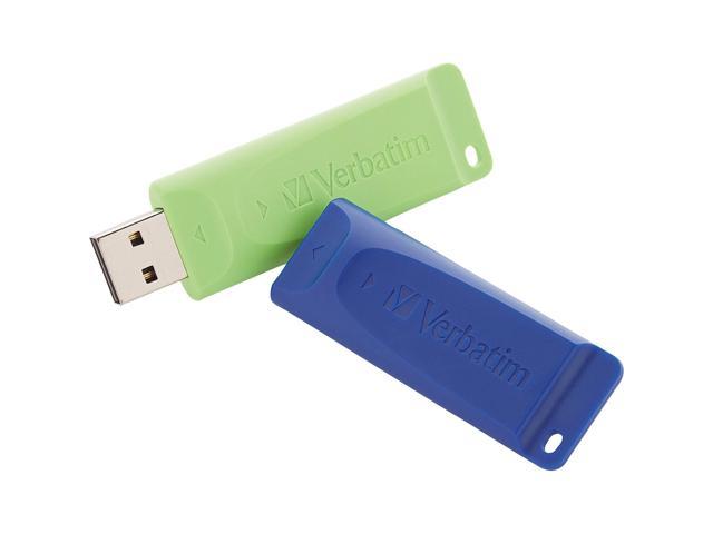 Verbatim Store 'n' Go 16GB 16GB Store 'n' Go USB Flash Drive - 2pk - Blue, Green